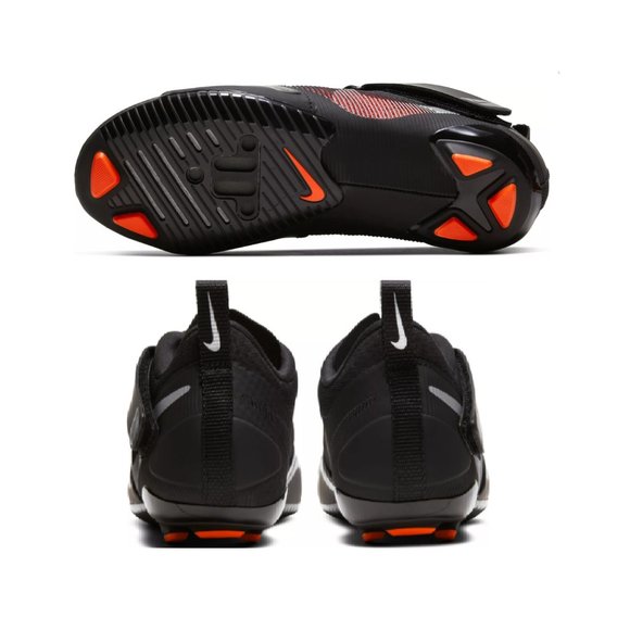 $120 NWB Women’s Nike Superrep Cycle Cycling Indoor Shoe CJ0775 008 Black Orange - Picture 4 of 9